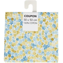 Coupon tissu 100% coton 50x50cm