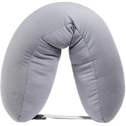 Coussin de voyage polyester uni gris ou noir