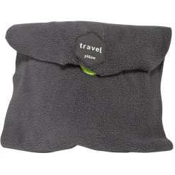 Coussin de voyage tour de cou polyester gris