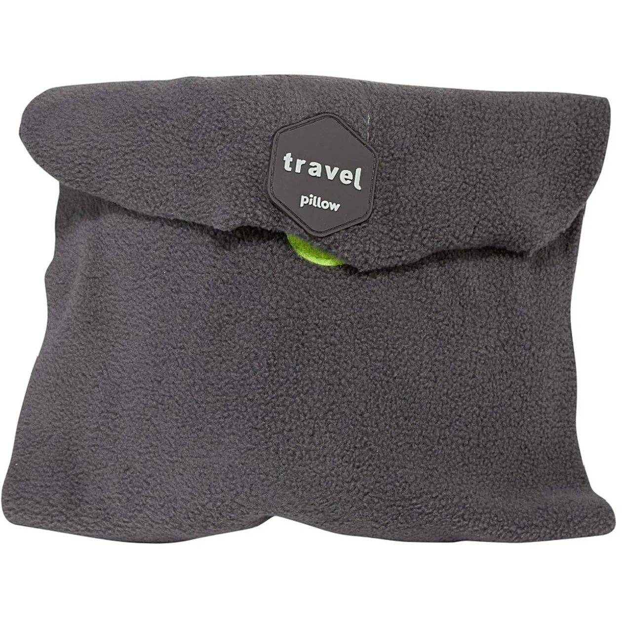Coussin de voyage tour de cou polyester gris