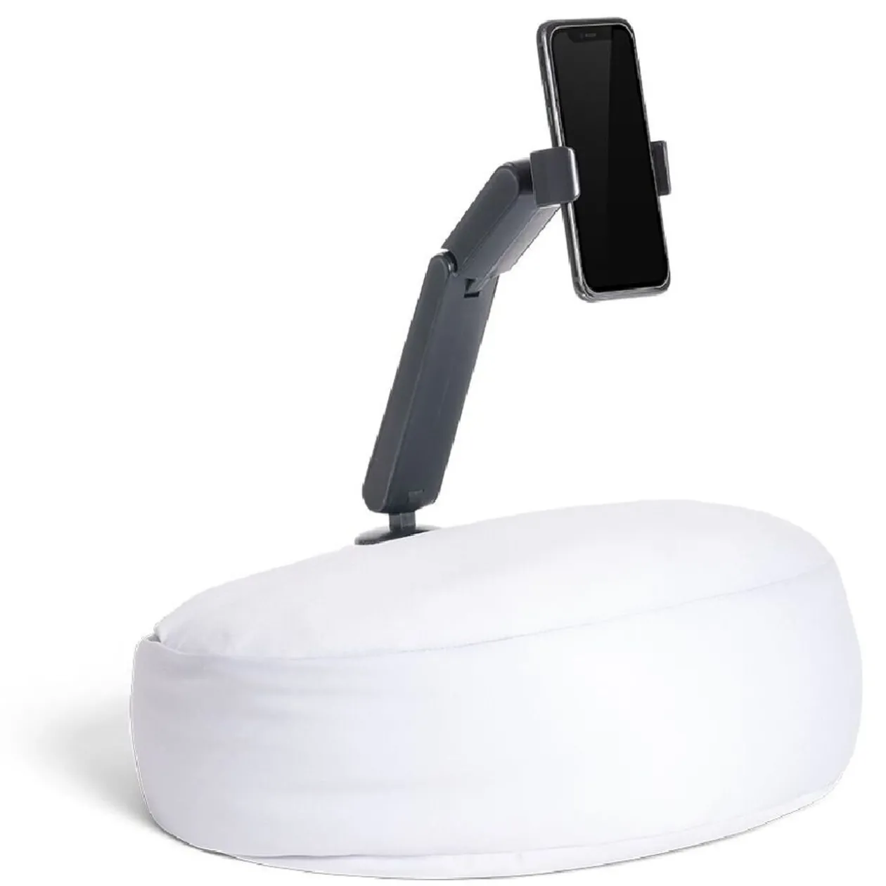 Coussin ergonomique avec support porte-téléphone