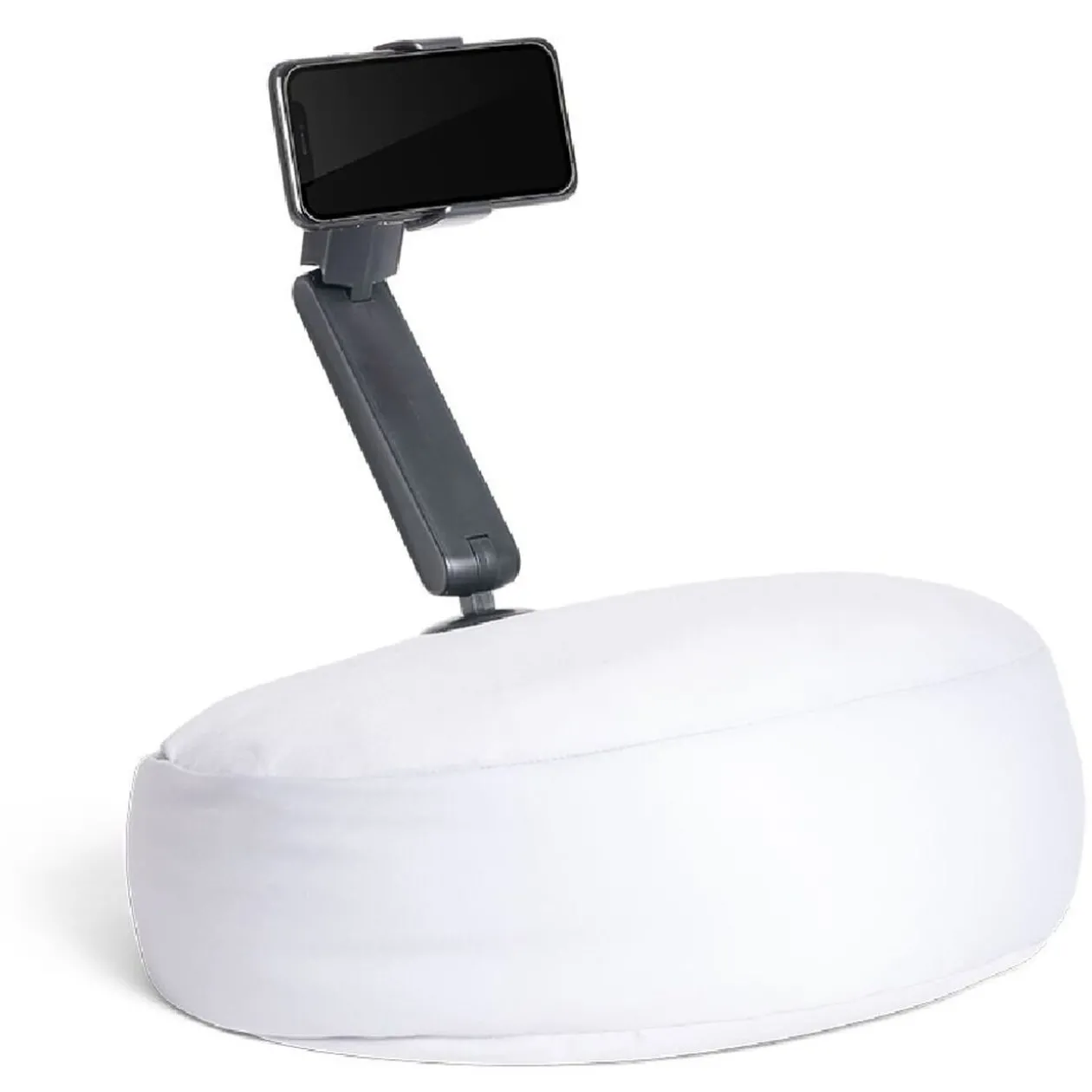 Coussin ergonomique avec support porte-téléphone