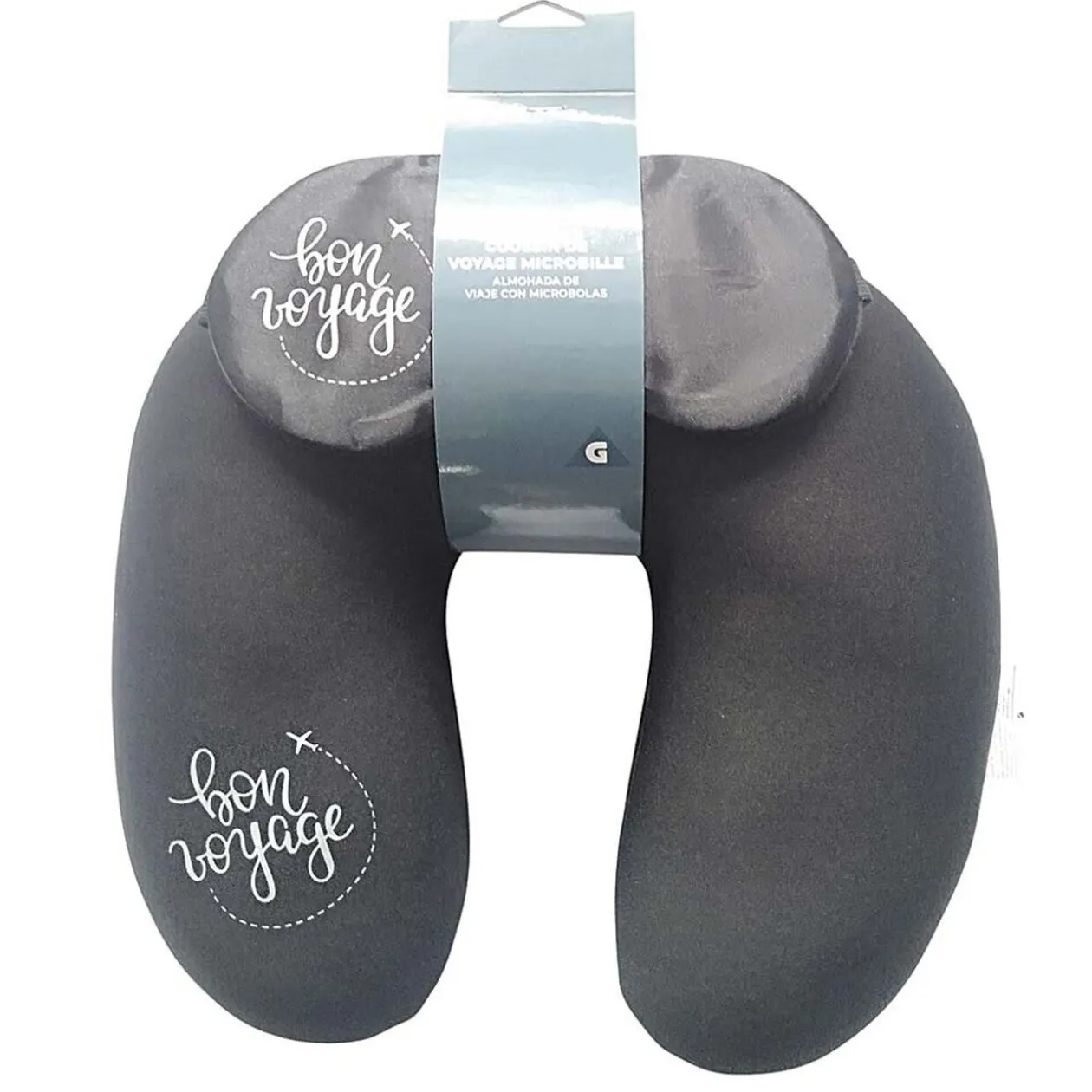 Coussin et masque de voyage Bon voyage