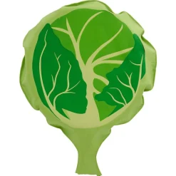 Coussin péteur choux vert