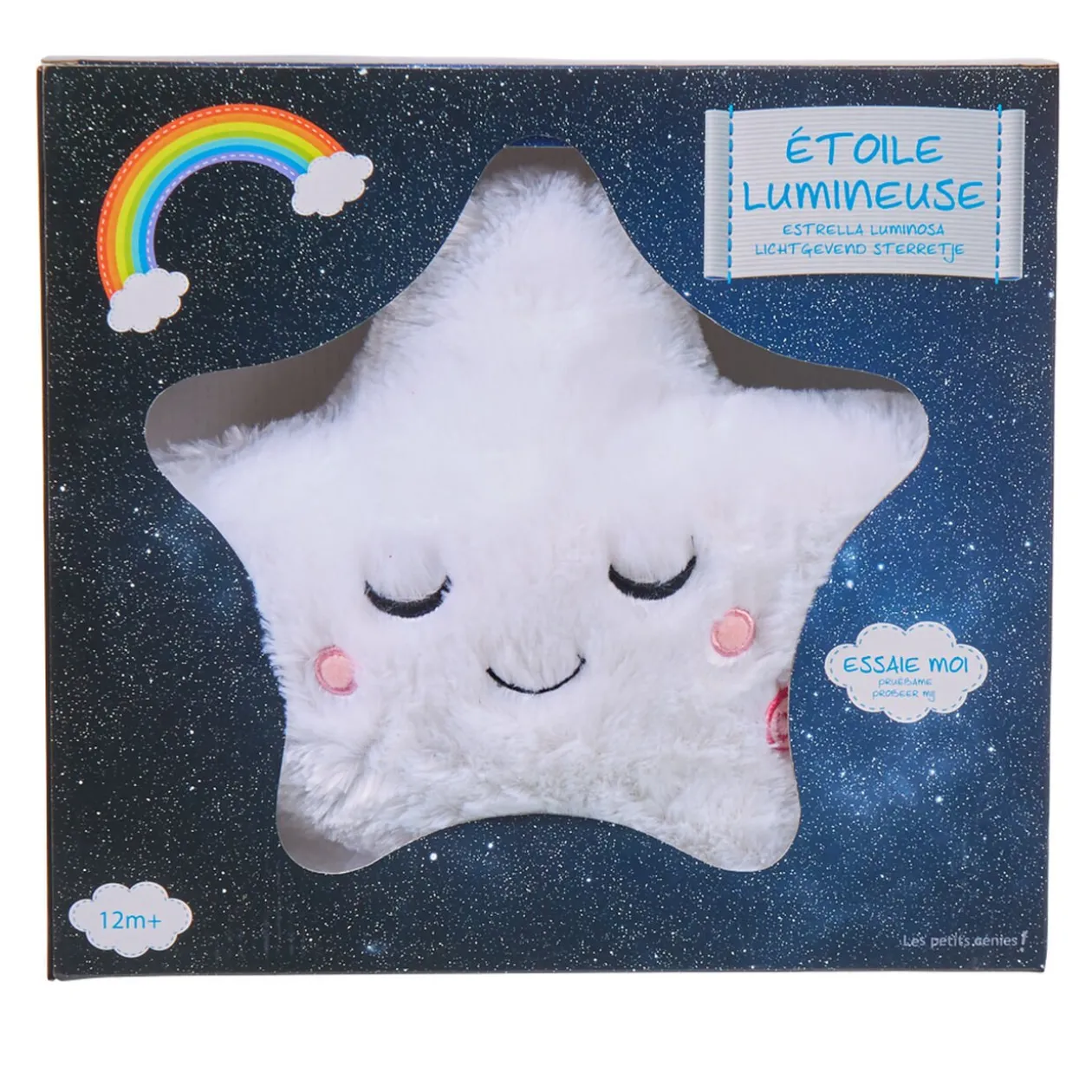 Coussin étoile lumineux