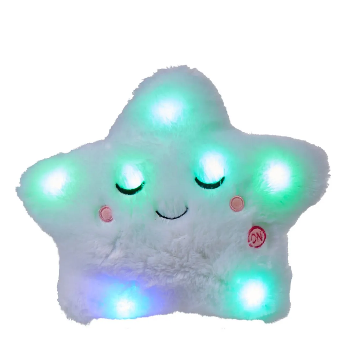 Coussin étoile lumineux