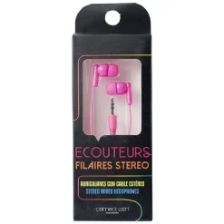 Écouteur filaire intra auriculaire L. 120 cm