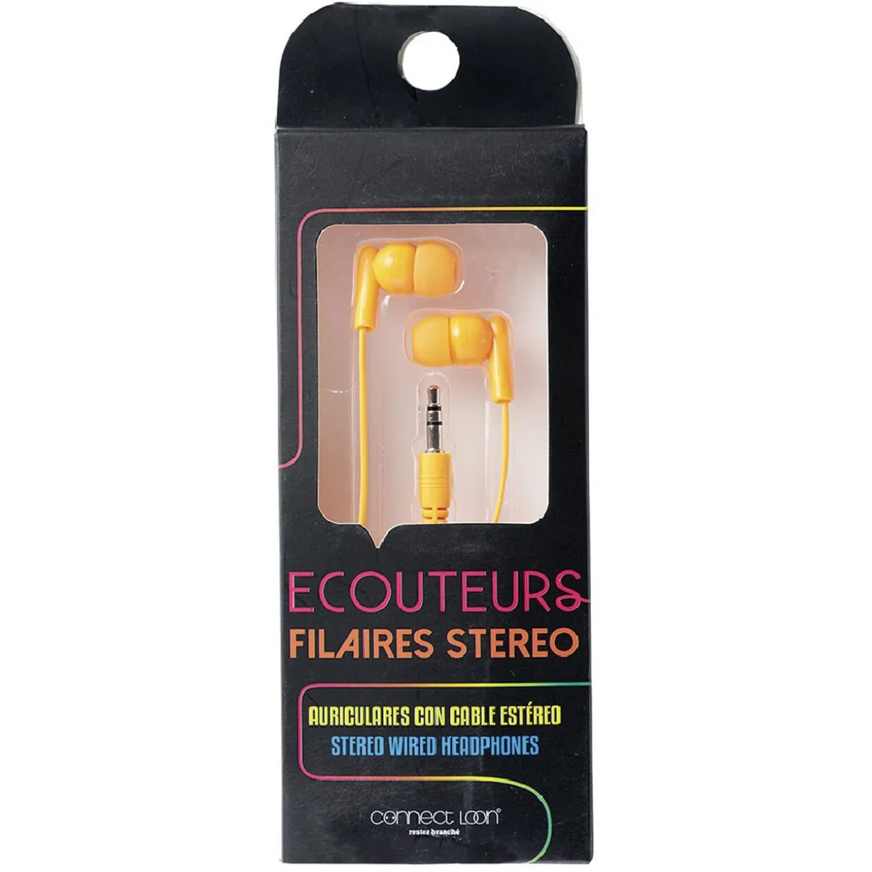 Écouteur filaire intra auriculaire L. 120 cm