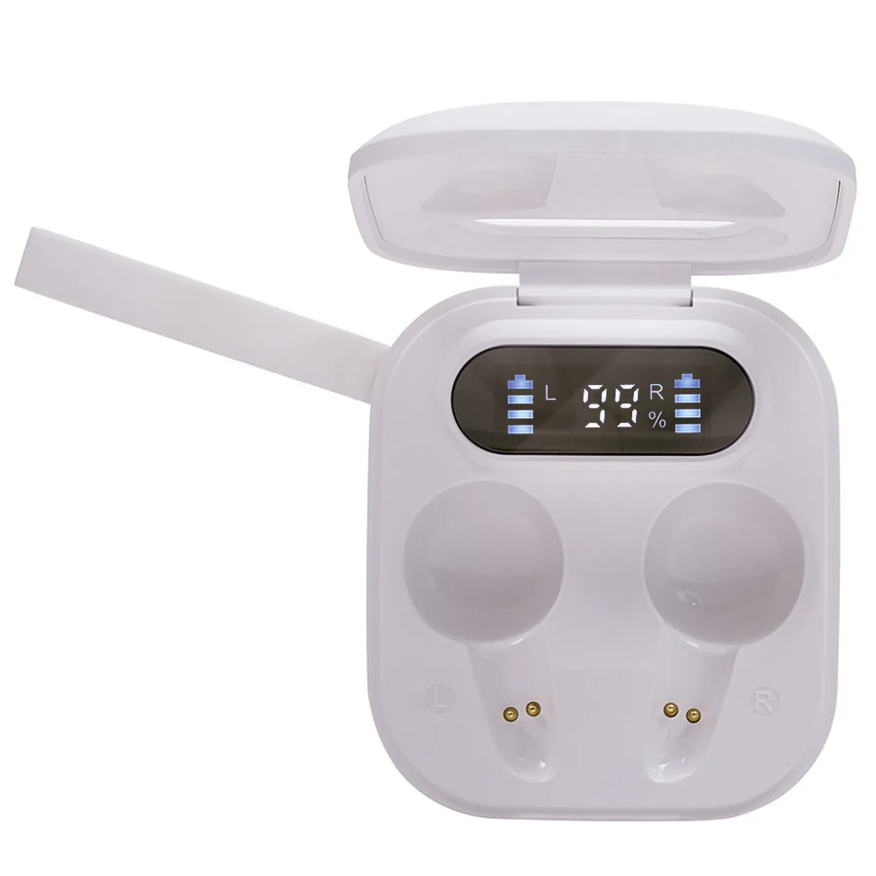 Écouteurs Bluetooth avec écran digital Homday Xpert Blanc