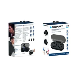 Écouteurs bluetooth sans fil Blaupunkt avec boîte de charge