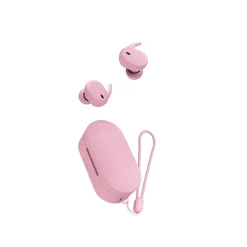 Écouteurs bluetooth tactile rose Xpert