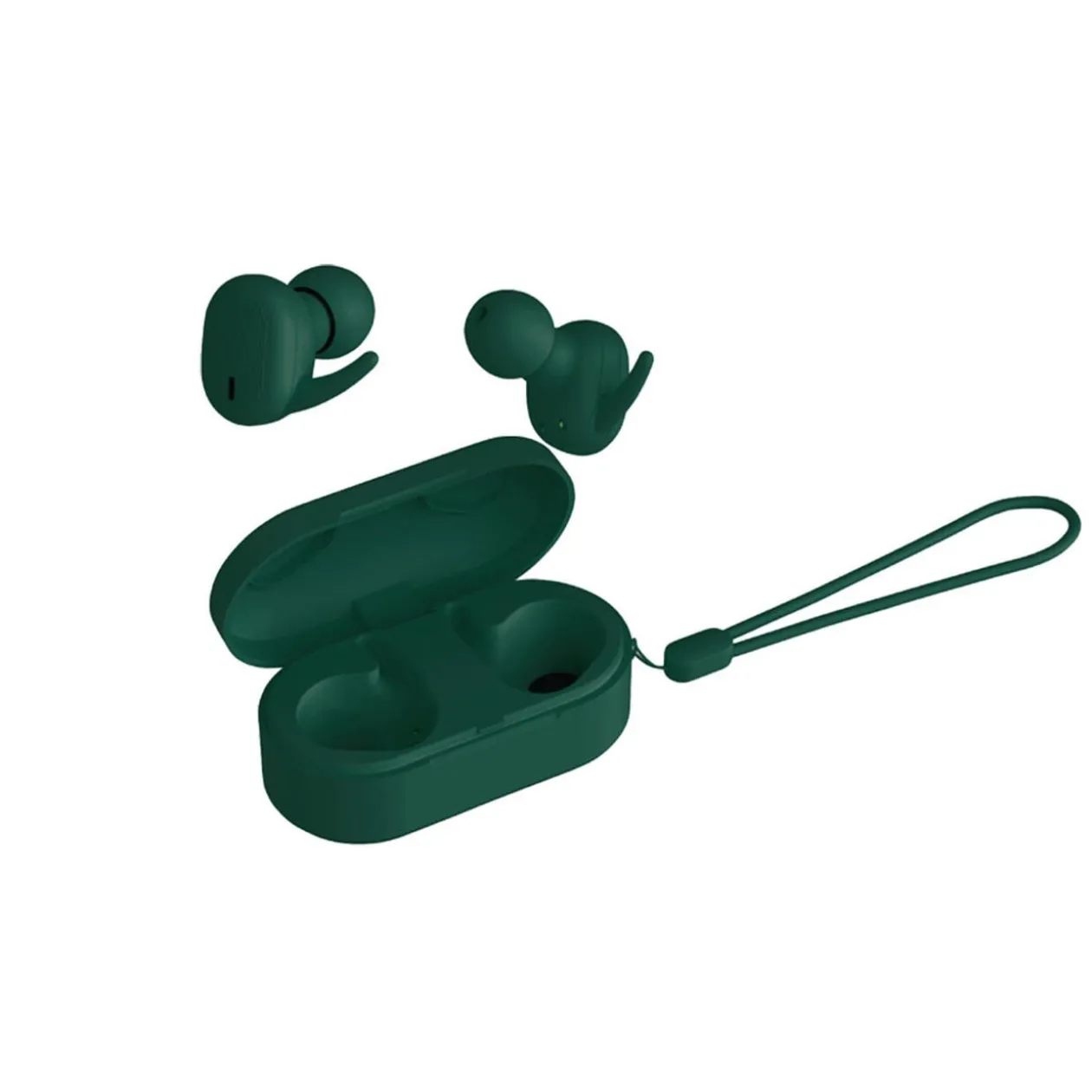 Écouteurs bluetooth tactile vert Xpert