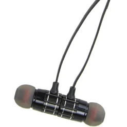 Écouteurs intra-auriculaires Bluetooth aimantés Homday noir