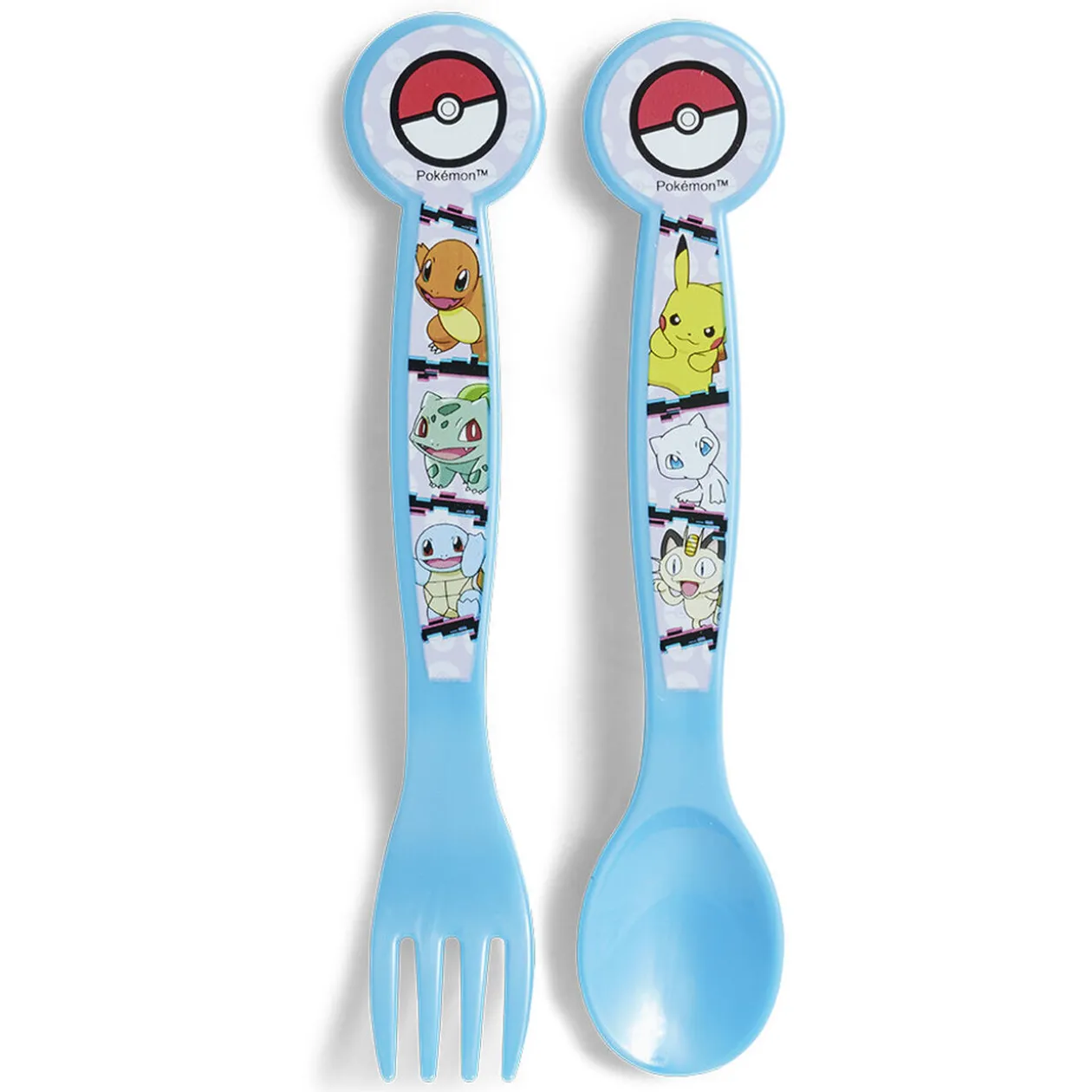 Couverts en plastique pour enfant Pokémon
