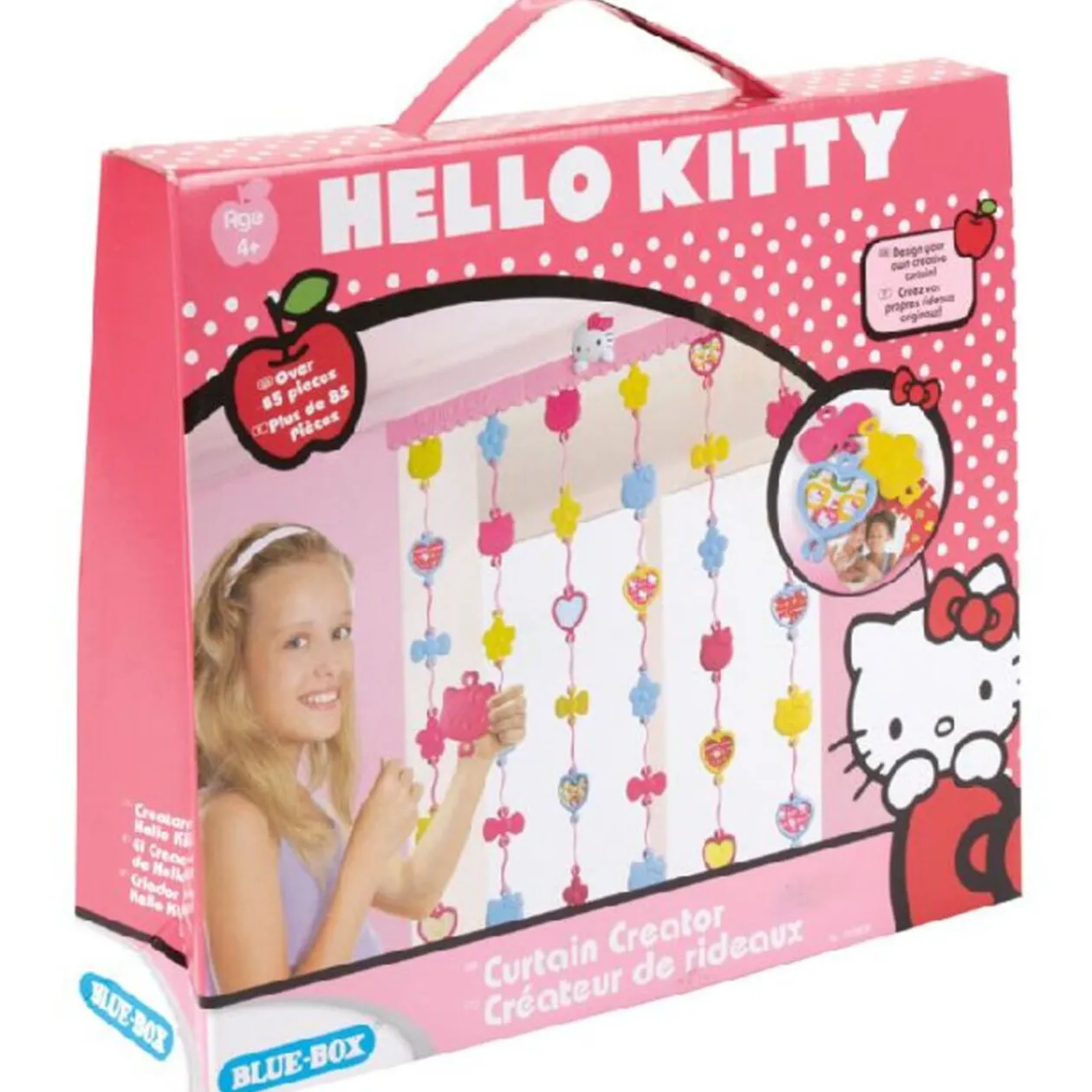 Création rideaux Hello Kitty