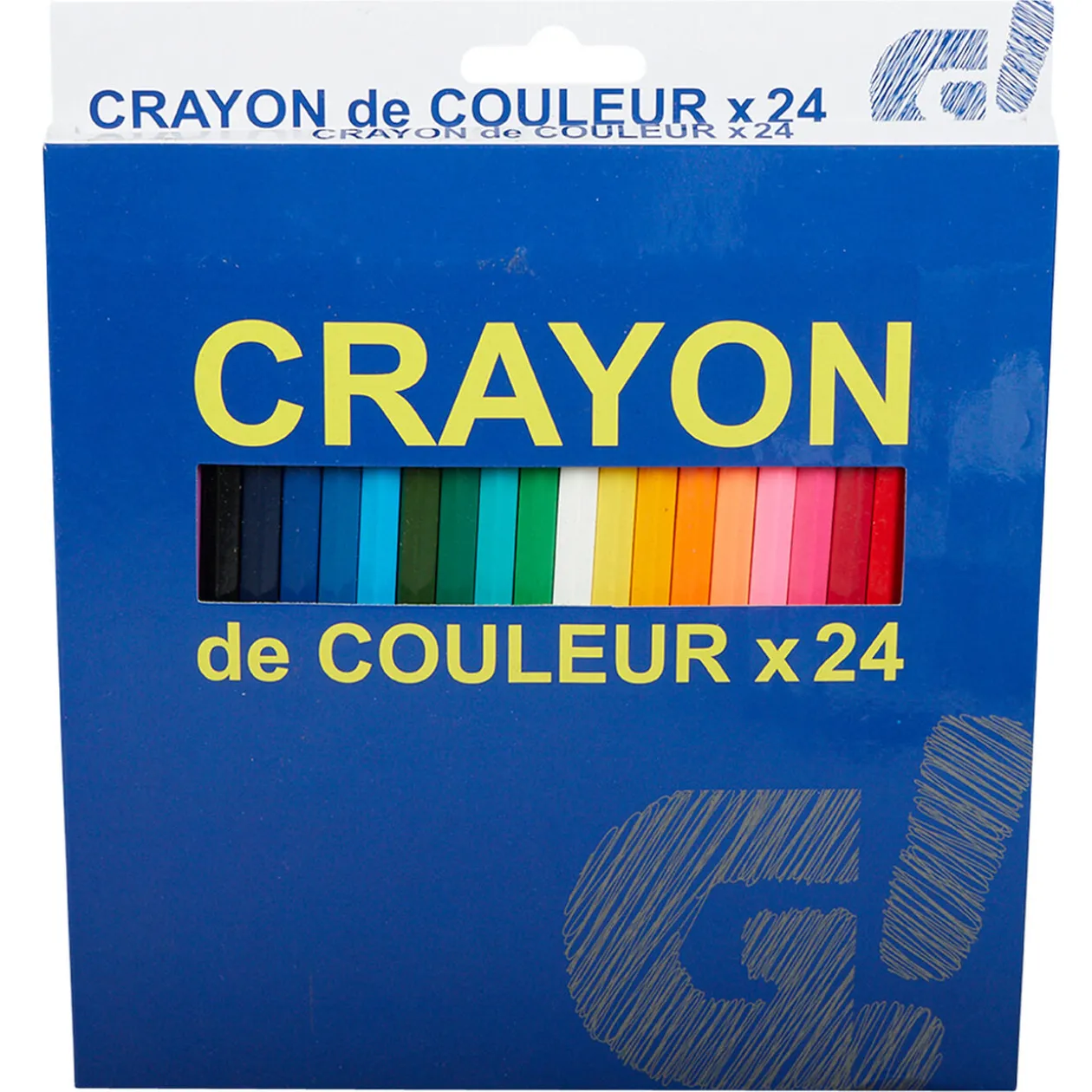 Crayon de couleur x24