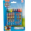 Crayon pastel design Pat Patrouille x8