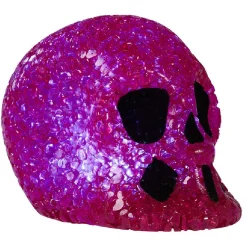 Crâne LED couleurs changeantes Halloween