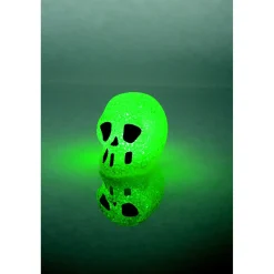 Crâne lumineux couleur changeante décoration Halloween
