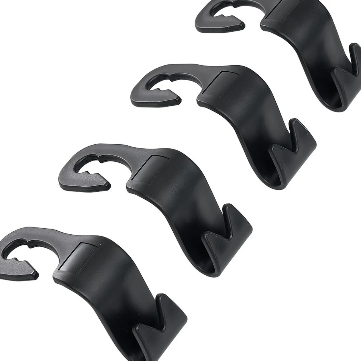 Crochets de rangement appuie-tête x4