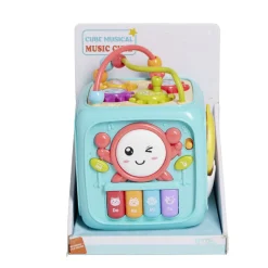 Cube activité enfant 14x14x17,7cm