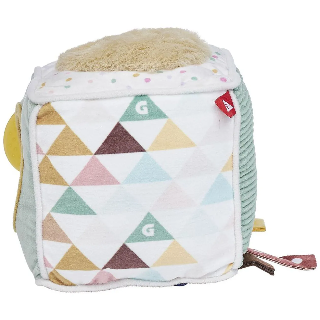 Cube d'éveil motif Lion 4 activités