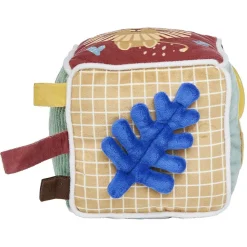 Cube d'éveil motif Lion 4 activités