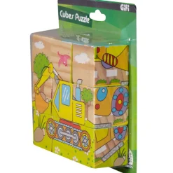 Cubes puzzle X9 en bois