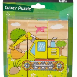 Cubes puzzle X9 en bois