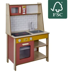 Cuisine / Stand Burger en bois 2 en 1