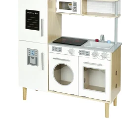 Cuisine et Glacier réversible 2 en 1 en bois