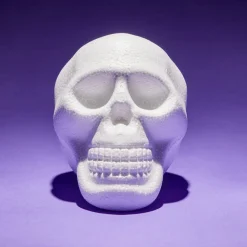 Décoration Halloween à personnaliser tête de mort ou citrouille - 2 modèles