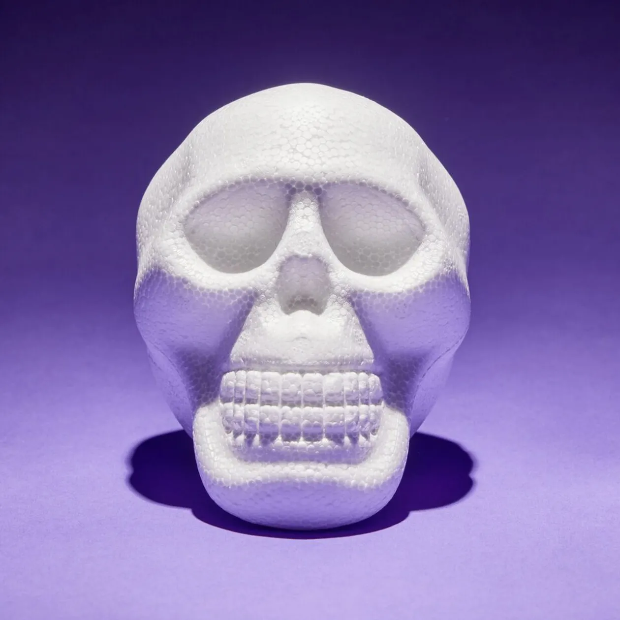 Décoration Halloween à personnaliser tête de mort ou citrouille - 2 modèles