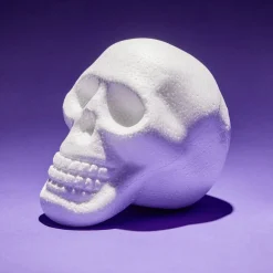 Décoration Halloween à personnaliser tête de mort ou citrouille - 2 modèles