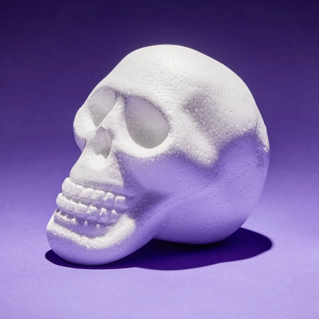 Décoration Halloween à personnaliser tête de mort ou citrouille - 2 modèles