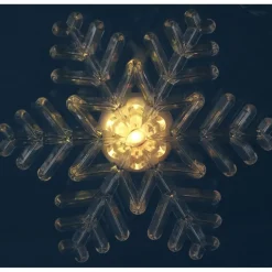 Décoration lumineuse de fenêtre 1 LED Ø11 cm