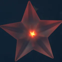 Décoration lumineuse de fenêtre 1 LED Ø11 cm