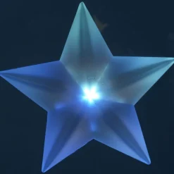 Décoration lumineuse de fenêtre 1 LED Ø11 cm