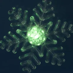 Décoration lumineuse de fenêtre 1 LED Ø11 cm