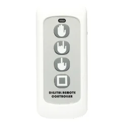 Décoration lumineuse pour arrière voiture main LED 3 positions