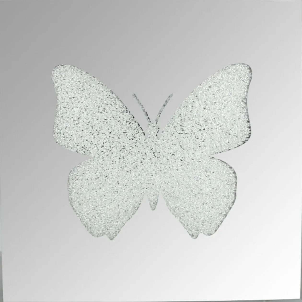 Décoration murale XL design papillon strass