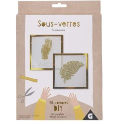 Dessous de verre à fabriquer