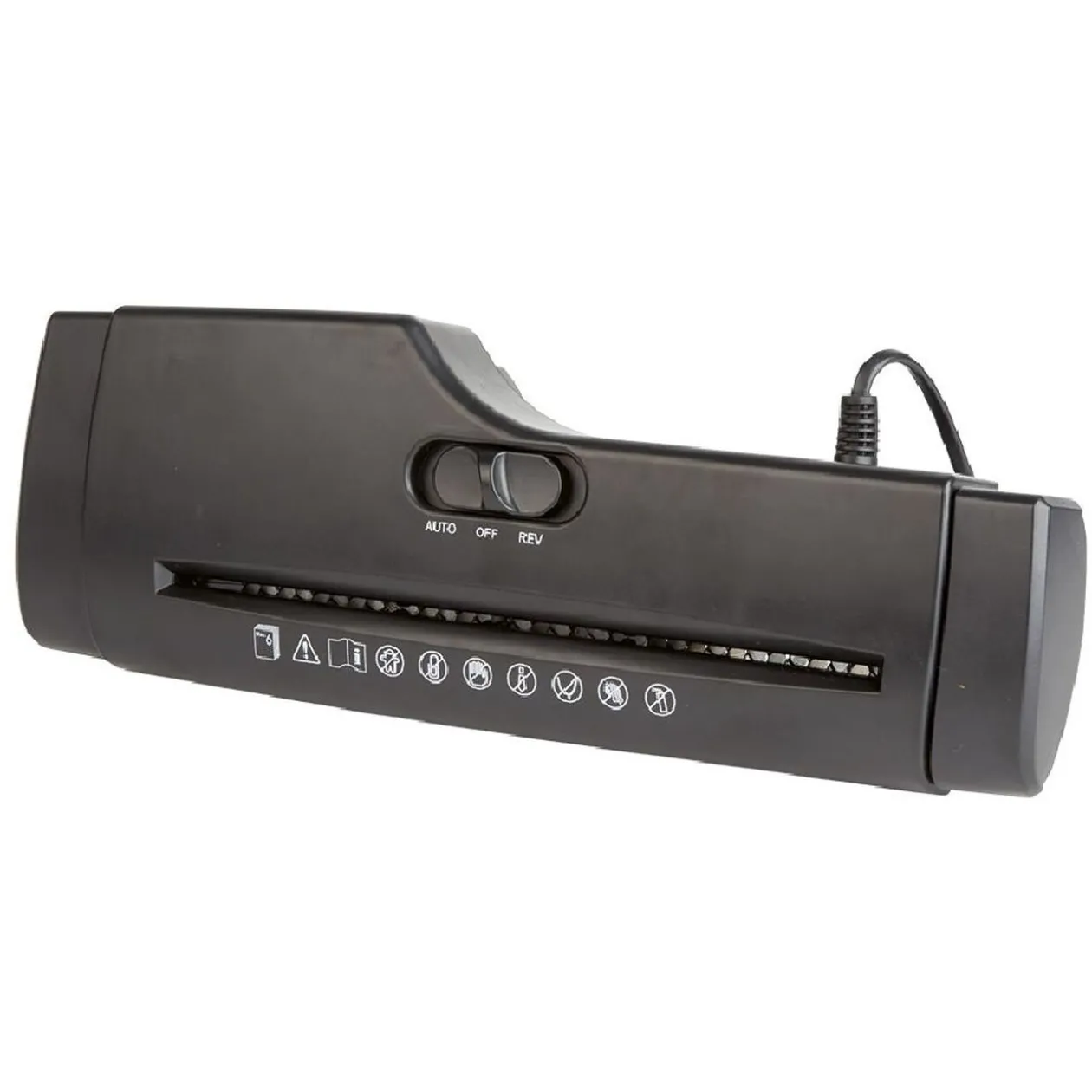 Destructeur de document portatif noir