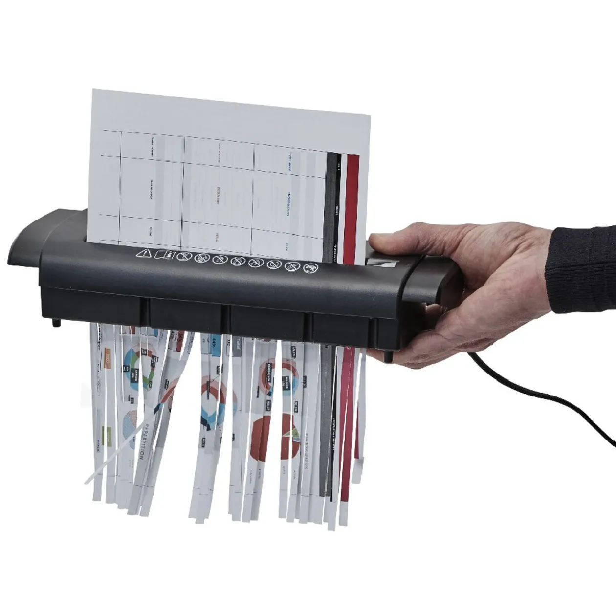 Destructeur de documents portatif