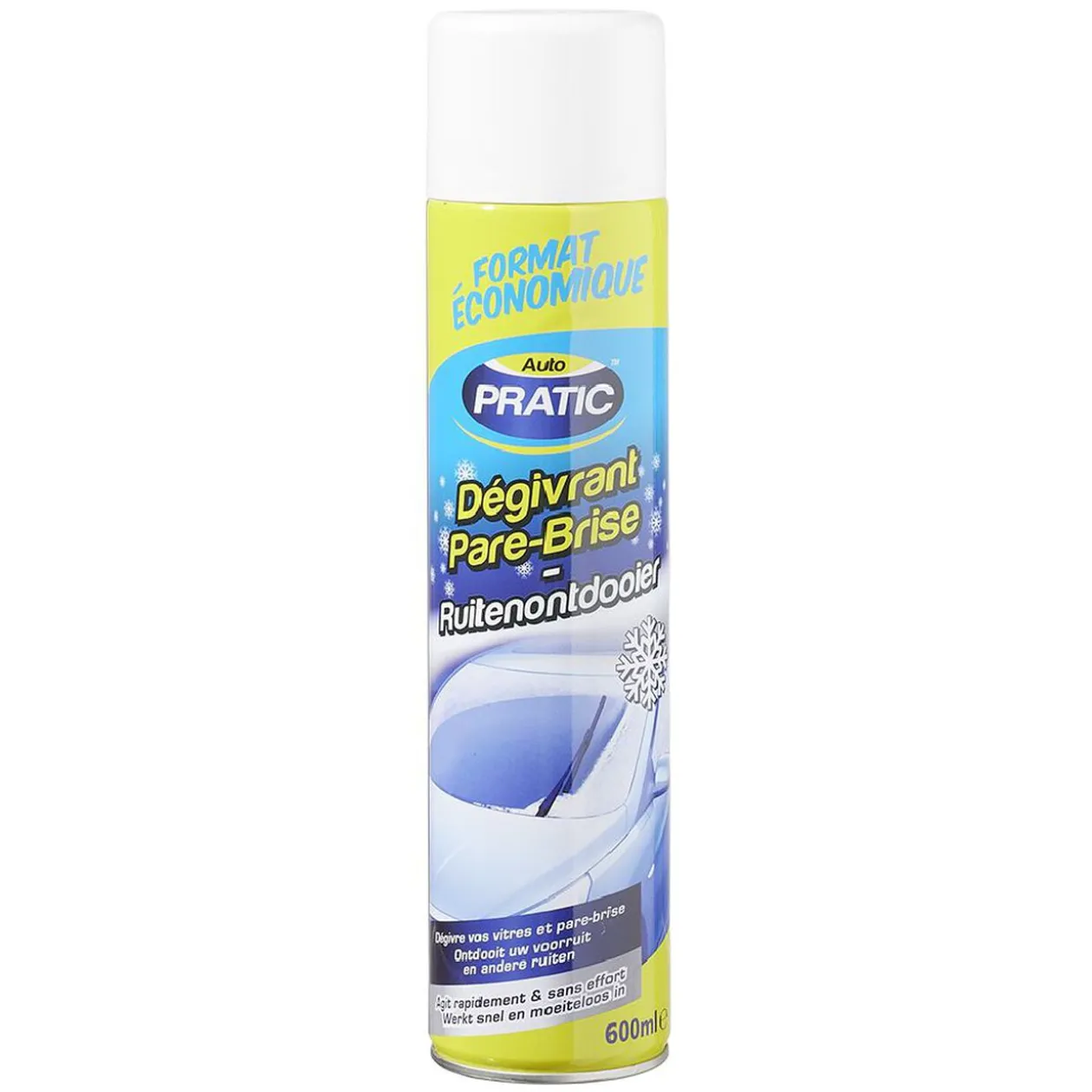 Dégivrant pare brise Auto Pratic 600 ml