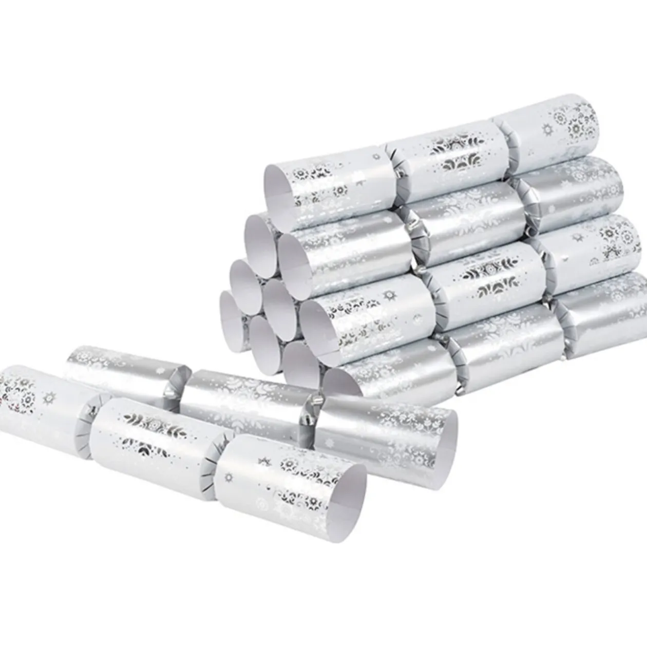 Diablotin adulte argenté blanc x12