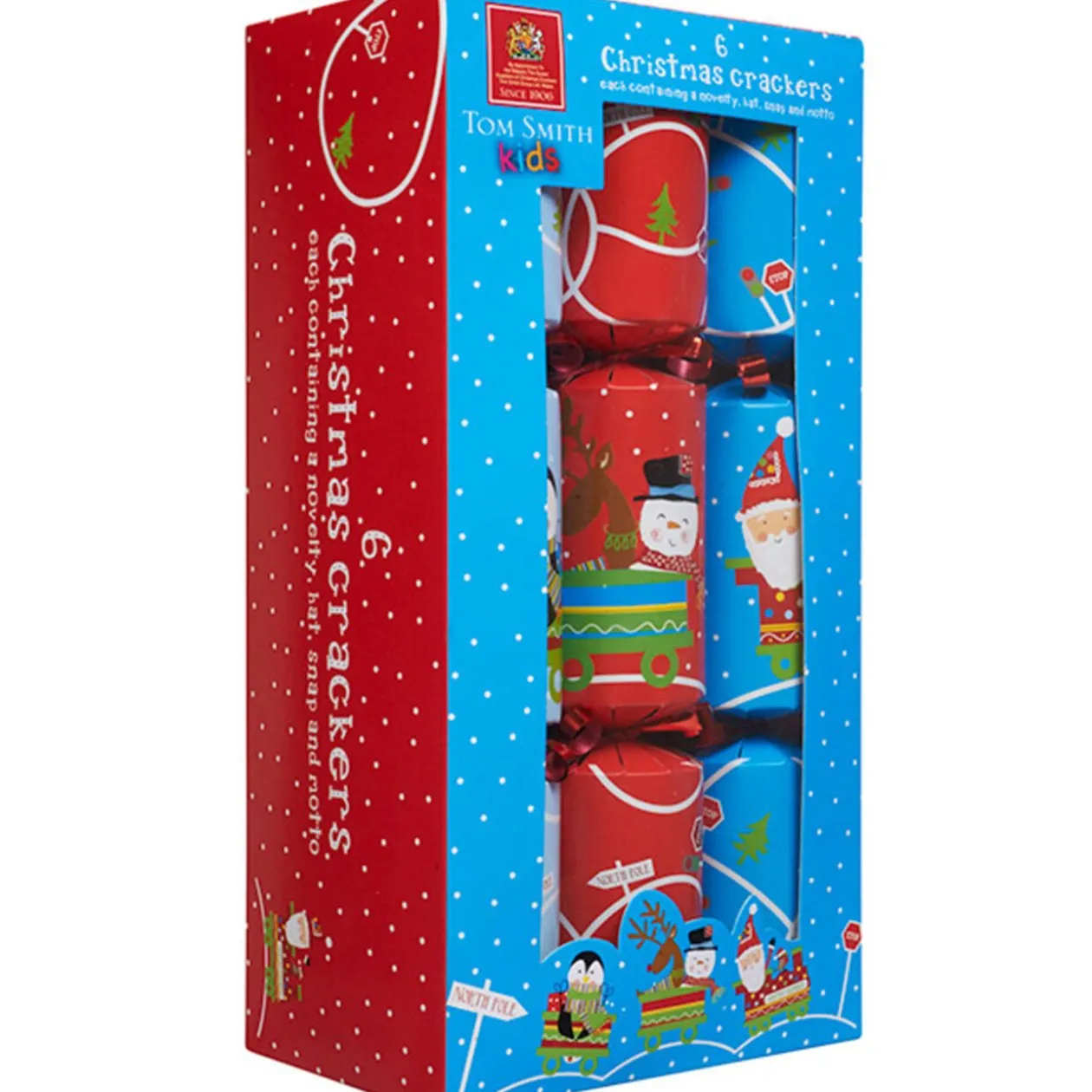 Diablotin enfant bleu rouge x6