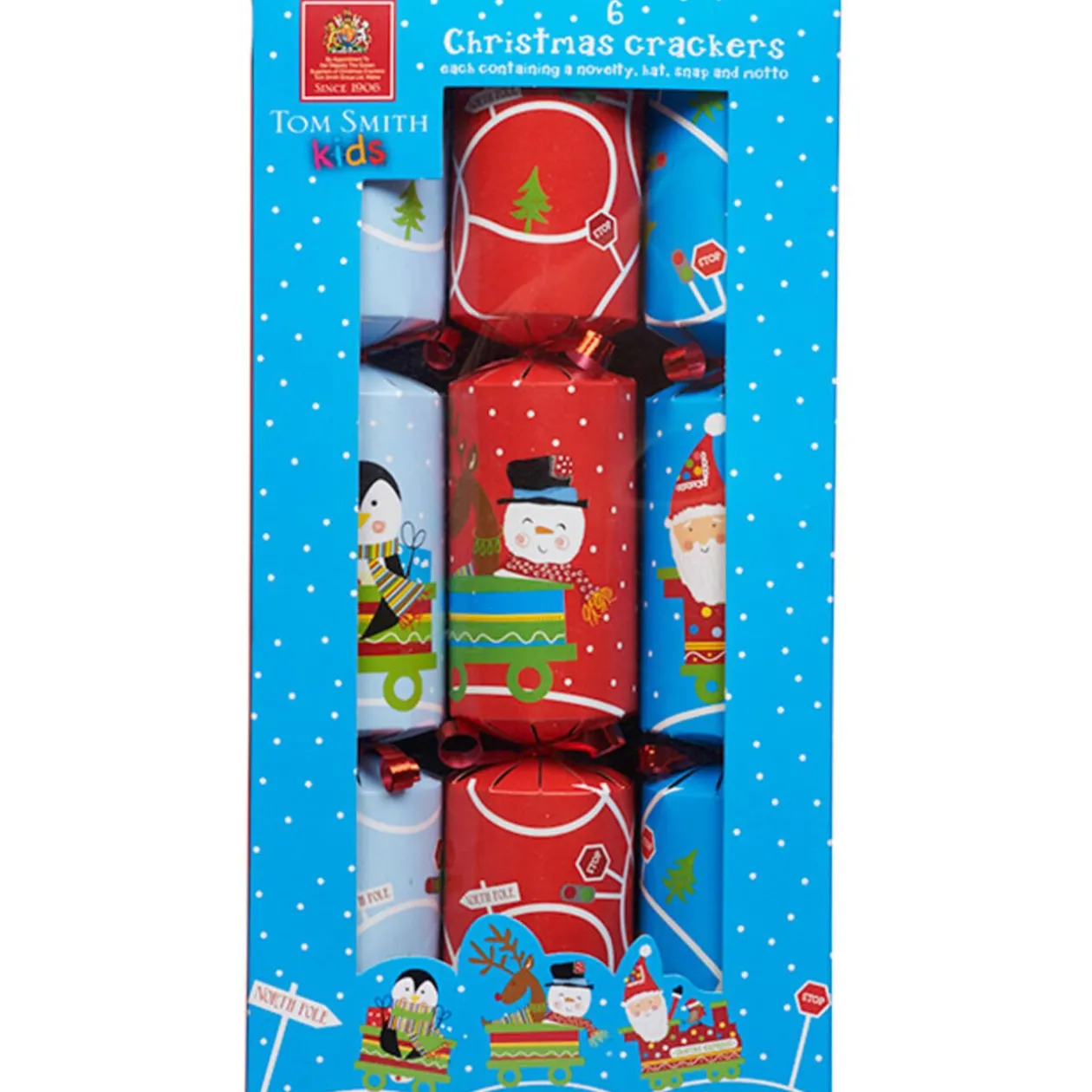 Diablotin enfant bleu rouge x6