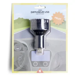 Diffuseur désodorisant voiture LED x2