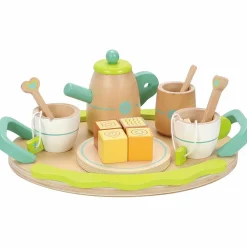 Dinette service à thé et gâteaux Storiz en bois 15 pièces